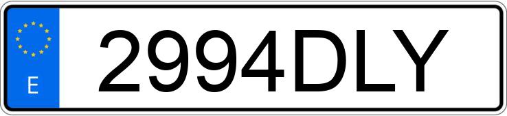 Numer rejestracyjny 2994DLY posiada RENAULT LAGUNA Numer rejestracyjny 2994DLY posiada RENAULT LAGUNA