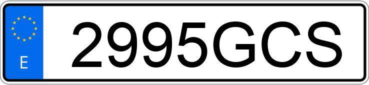 Numer rejestracyjny 2995GCS posiada BMW SERIE 3