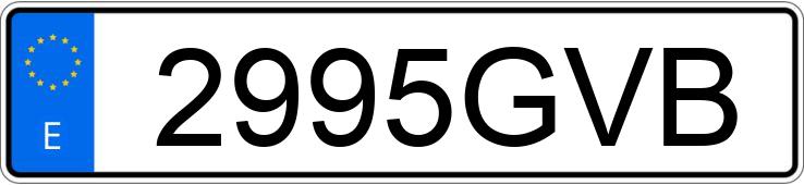 Numer rejestracyjny 2995GVB posiada MERCEDES VIANO Numer rejestracyjny 2995GVB posiada MERCEDES VIANO