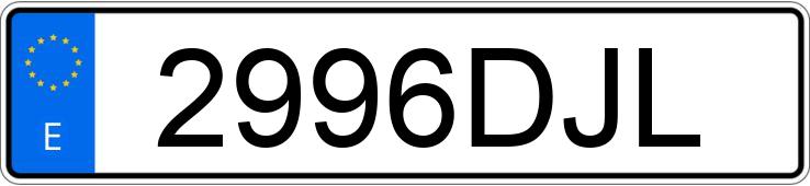 Numer rejestracyjny 2996DJL posiada CITROEN C5