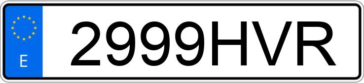 Numer rejestracyjny 2999HVR posiada BMW SERIE 3 Numer rejestracyjny 2999HVR posiada BMW SERIE 3