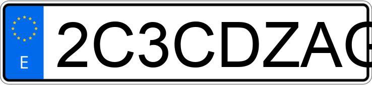 Numer rejestracyjny 2C3CDZAGXNH100485 posiada DODGE DURANGO