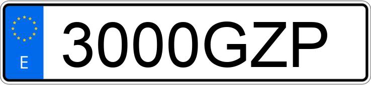 Numer rejestracyjny 3000GZP posiada RENAULT LAGUNA COUPE Numer rejestracyjny 3000GZP posiada RENAULT LAGUNA COUPE