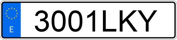 Numer rejestracyjny 3001LKY posiada HARLEY DAVIDSON SPORTSTER Numer rejestracyjny 3001LKY posiada HARLEY DAVIDSON SPORTSTER