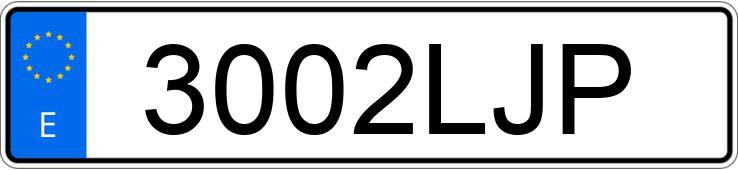 Numer rejestracyjny 3002LJP posiada CITROEN C5 AIRCROSS