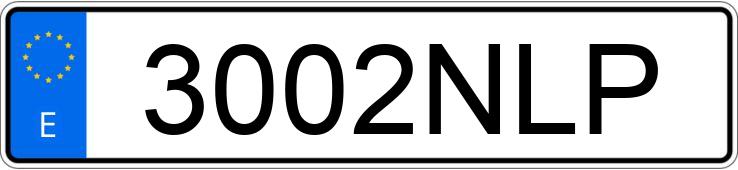 Numer rejestracyjny 3002NLP posiada ISUZU DMAX