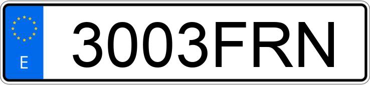 Numer rejestracyjny 3003FRN posiada LEXUS IS 220D Numer rejestracyjny 3003FRN posiada LEXUS IS 220D