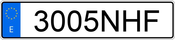 Numer rejestracyjny 3005NHF posiada BYD DOLPHIN Numer rejestracyjny 3005NHF posiada BYD DOLPHIN