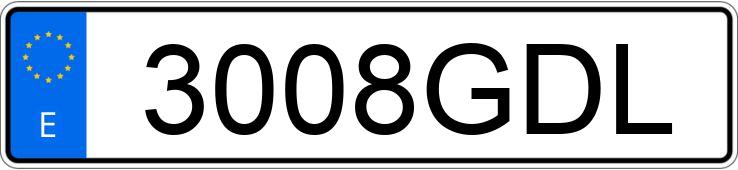 Numer rejestracyjny 3008GDL posiada SUZUKI MARAUDER 250