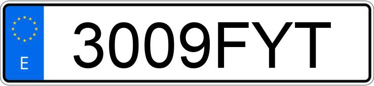 Numer rejestracyjny 3009FYT posiada RENAULT CLIO Numer rejestracyjny 3009FYT posiada RENAULT CLIO