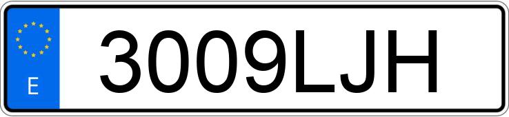 Numer rejestracyjny 3009LJH posiada BMW SERIE 3