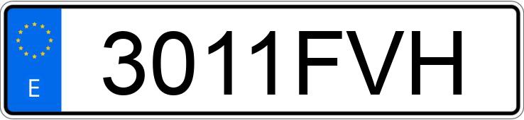 Numer rejestracyjny 3011FVH posiada MAZDA MAZDA3 Numer rejestracyjny 3011FVH posiada MAZDA MAZDA3