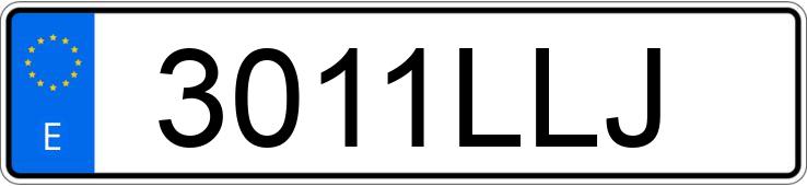 Numer rejestracyjny 3011LLJ posiada FORD TRANSIT CONNECT Numer rejestracyjny 3011LLJ posiada FORD TRANSIT CONNECT