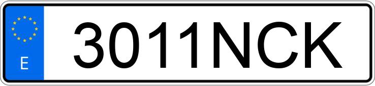 Numer rejestracyjny 3011NCK posiada JEEP RENEGADE