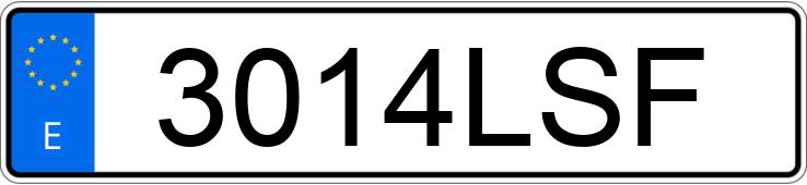 Numer rejestracyjny 3014LSF posiada OPEL INSIGNIA GRAND SPORT