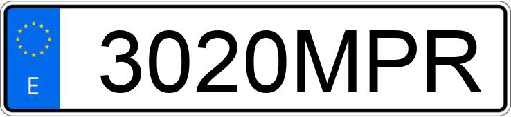 Numer rejestracyjny 3020MPR posiada PEUGEOT 308 Numer rejestracyjny 3020MPR posiada PEUGEOT 308