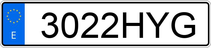 Numer rejestracyjny 3022HYG posiada HYUNDAI IX 35 Numer rejestracyjny 3022HYG posiada HYUNDAI IX 35