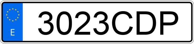 Numer rejestracyjny 3023CDP posiada VOLKSWAGEN PASSAT Numer rejestracyjny 3023CDP posiada VOLKSWAGEN PASSAT