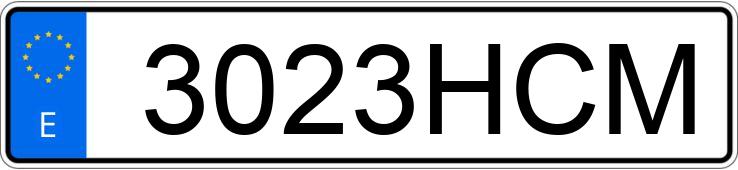 Numer rejestracyjny 3023HCM posiada MERCEDES E (212-207) Numer rejestracyjny 3023HCM posiada MERCEDES E (212-207)