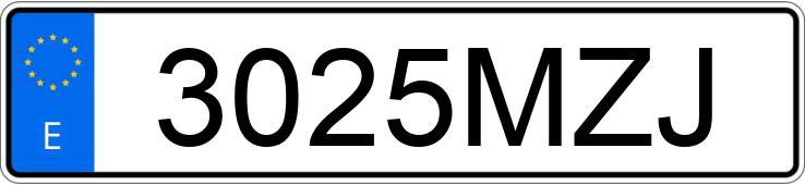 Numer rejestracyjny 3025MZJ posiada SEAT LEON