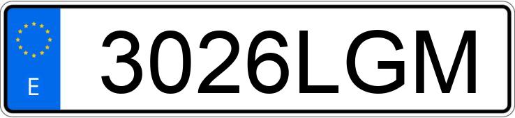 Numer rejestracyjny 3026LGM posiada MAZDA MX-5