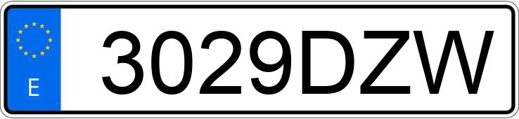 Numer rejestracyjny 3029DZW posiada TOYOTA AVENSIS EXECUTIVE D4D 2.2 177 SW Numer rejestracyjny 3029DZW posiada TOYOTA AVENSIS EXECUTIVE D4D 2.2 177 SW