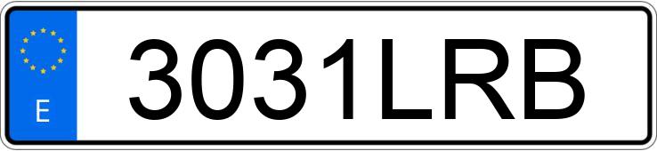 Numer rejestracyjny 3031LRB posiada MERCEDES CLA (118)