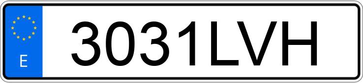 Numer rejestracyjny 3031LVH posiada VOLKSWAGEN TIGUAN ALLSPACE