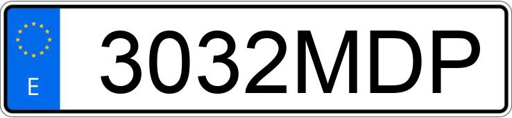 Numer rejestracyjny 3032MDP posiada OPEL CORSA