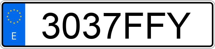 Numer rejestracyjny 3037FFY posiada VOLVO FM13 Numer rejestracyjny 3037FFY posiada VOLVO FM13