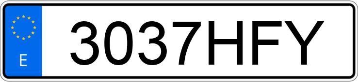 Numer rejestracyjny 3037HFY posiada PIAGGIO X7 Numer rejestracyjny 3037HFY posiada PIAGGIO X7