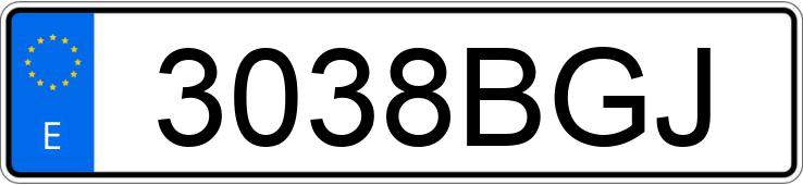 Numer rejestracyjny 3038BGJ posiada FIAT-IVECO 35.12 Numer rejestracyjny 3038BGJ posiada FIAT-IVECO 35.12