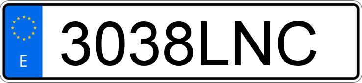 Numer rejestracyjny 3038LNC posiada AUDI A6 Numer rejestracyjny 3038LNC posiada AUDI A6