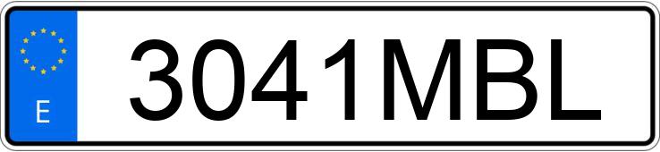 Numer rejestracyjny 3041MBL posiada SEAT LEON Numer rejestracyjny 3041MBL posiada SEAT LEON