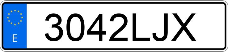 Numer rejestracyjny 3042LJX posiada FORD FOCUS Numer rejestracyjny 3042LJX posiada FORD FOCUS