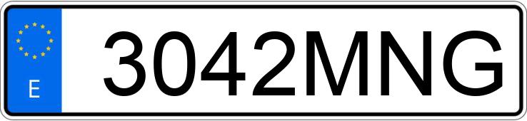 Numer rejestracyjny 3042MNG posiada RENAULT K Numer rejestracyjny 3042MNG posiada RENAULT K