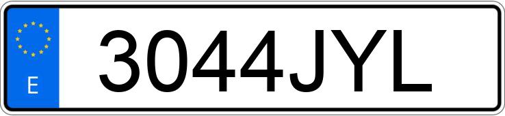 Numer rejestracyjny 3044JYL posiada OPEL CORSA Numer rejestracyjny 3044JYL posiada OPEL CORSA