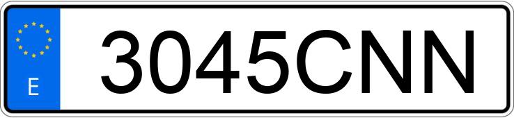 Numer rejestracyjny 3045CNN posiada HONDA CIVIC Numer rejestracyjny 3045CNN posiada HONDA CIVIC