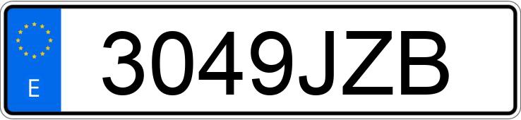 Numer rejestracyjny 3049JZB posiada PEUGEOT 207 Numer rejestracyjny 3049JZB posiada PEUGEOT 207