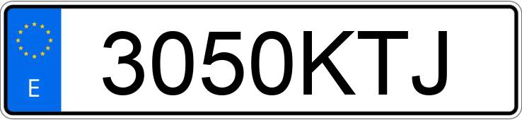 Numer rejestracyjny 3050KTJ posiada HYUNDAI I30 FASTBACK