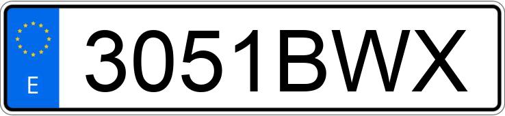 Numer rejestracyjny 3051BWX posiada CITROEN XSARA Numer rejestracyjny 3051BWX posiada CITROEN XSARA