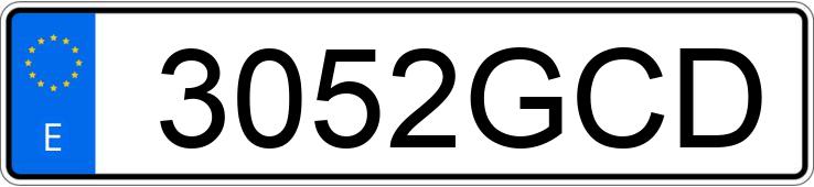 Numer rejestracyjny 3052GCD posiada SEAT LEON Numer rejestracyjny 3052GCD posiada SEAT LEON