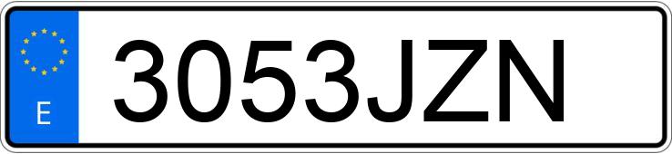 Numer rejestracyjny 3053JZN posiada HYUNDAI SANTA FE