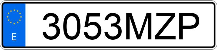 Numer rejestracyjny 3053MZP posiada SKODA FABIA Numer rejestracyjny 3053MZP posiada SKODA FABIA