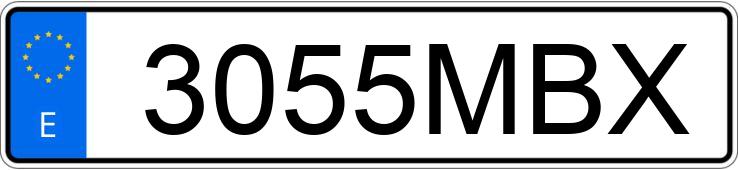 Numer rejestracyjny 3055MBX posiada RENAULT EXPRESS Numer rejestracyjny 3055MBX posiada RENAULT EXPRESS