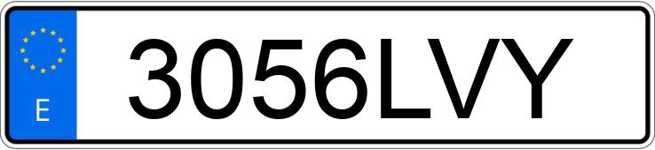 Numer rejestracyjny 3056LVY posiada SEAT IBIZA Numer rejestracyjny 3056LVY posiada SEAT IBIZA