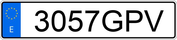 Registreringsnummeret 3057GPV har FORD KA