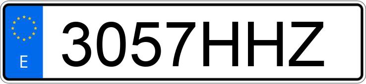 Numer rejestracyjny 3057HHZ posiada PEUGEOT 308 Numer rejestracyjny 3057HHZ posiada PEUGEOT 308