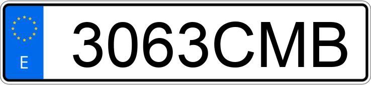 Numer rejestracyjny 3063CMB posiada SUZUKI VITARA