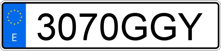Numer rejestracyjny 3070GGY posiada JEEP GRAND CHEROKEE Numer rejestracyjny 3070GGY posiada JEEP GRAND CHEROKEE